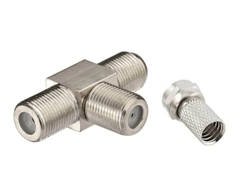 BR - ANTENSKI T RAZVODNIK SA F KONEKTORIMA