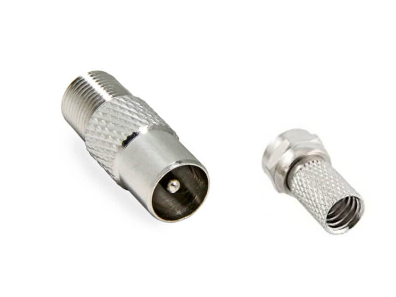 BR - ANTENSKI TV DŽEK NA F KONEKTOR -MUŠKI-SA F KONEKTOROM